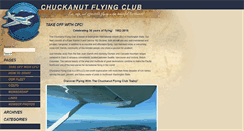 Desktop Screenshot of chuckanutflyingclub.com